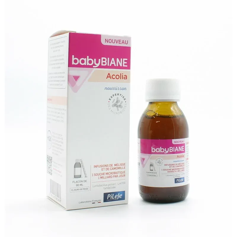PiLeja Babybiane Acolia Nourrisson 90ml - Univers Pharmacie