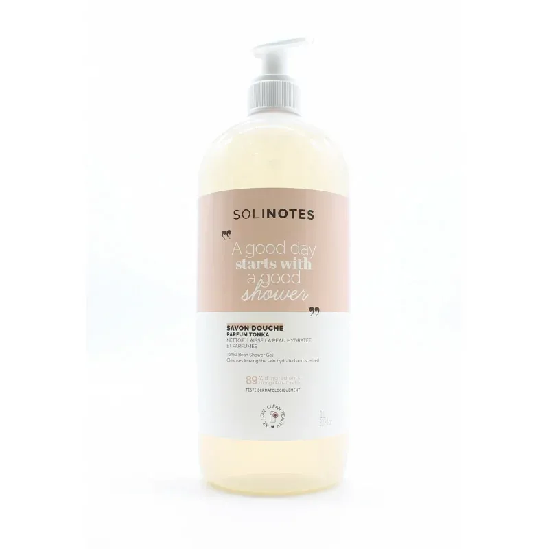 Solinotes Savon Douche Parfum Tonka 1L