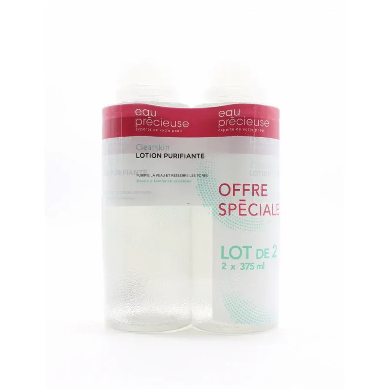 Eau Précieuse Clearskin Lotion Purifiante 2X375ml