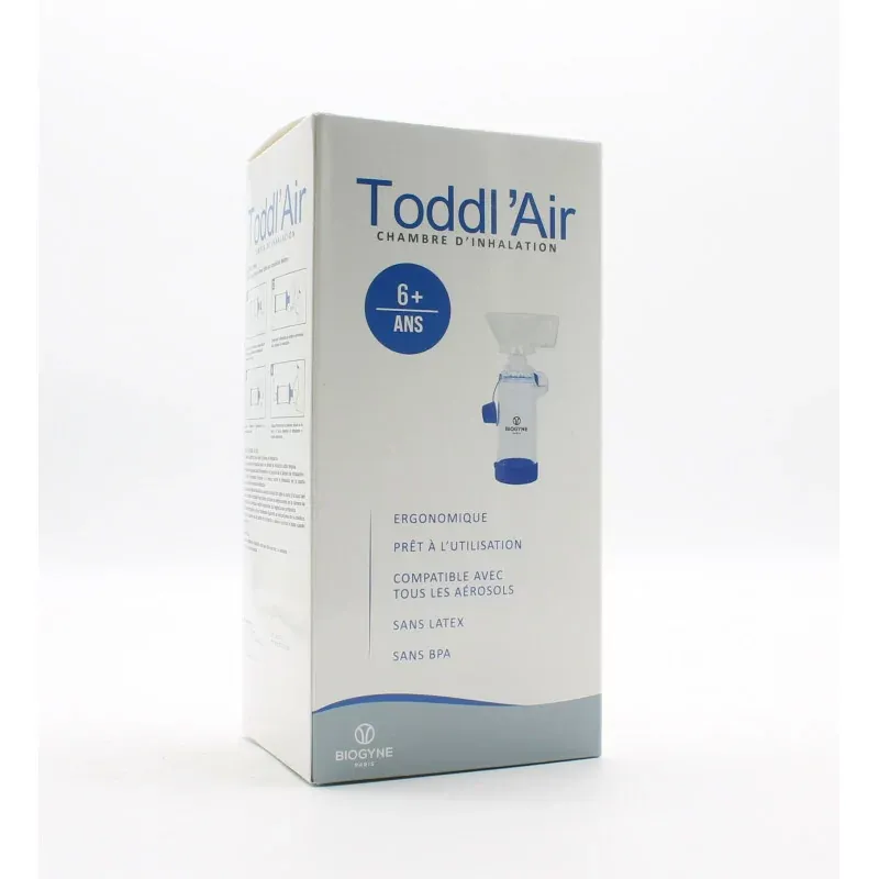 Toddl'Air Chambre d'inhalation +6 ans - Univers Pharmacie Toddl'Air Chambre d'inhalation +6 ans - Univers Pharmacie