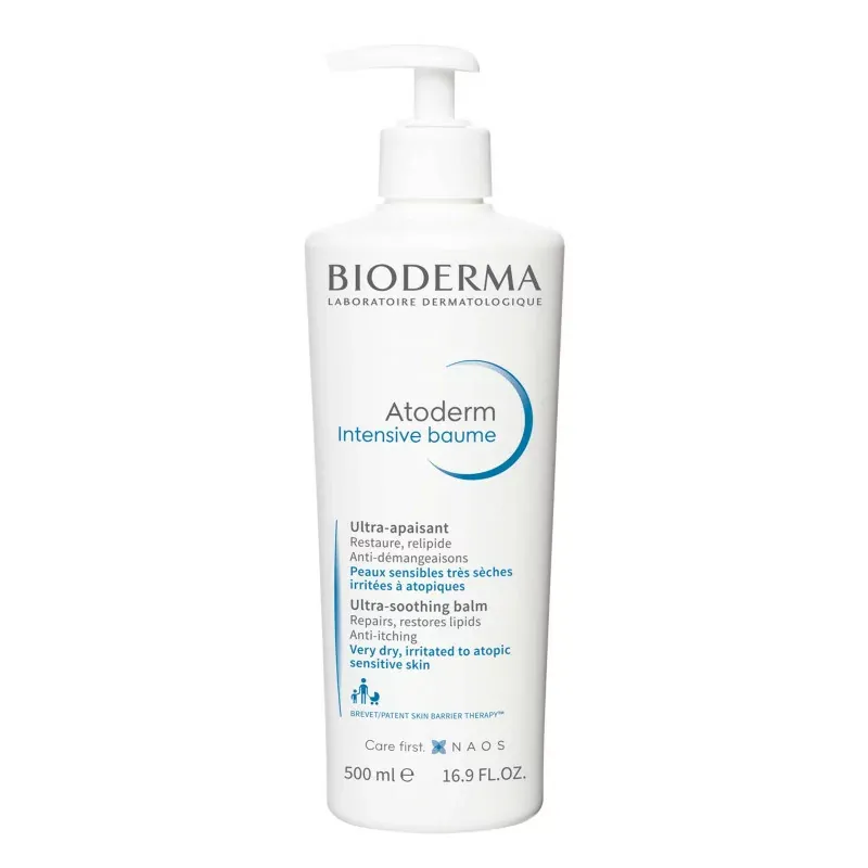 Bioderma Atoderm Intensive Baume Ultra-apaisant 500ml - Univers Pharmacie