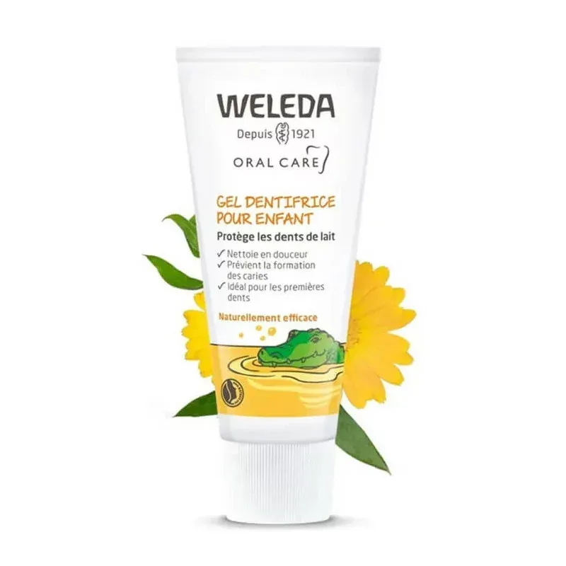 Weleda Gel Dentifrice pour Enfant 50ml - Univers Pharmacie