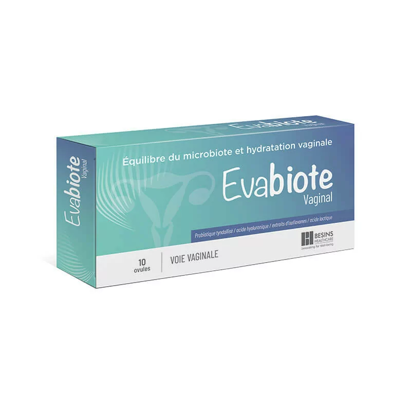 Evabiote Vaginal 10 ovules - Univers Pharmacie
