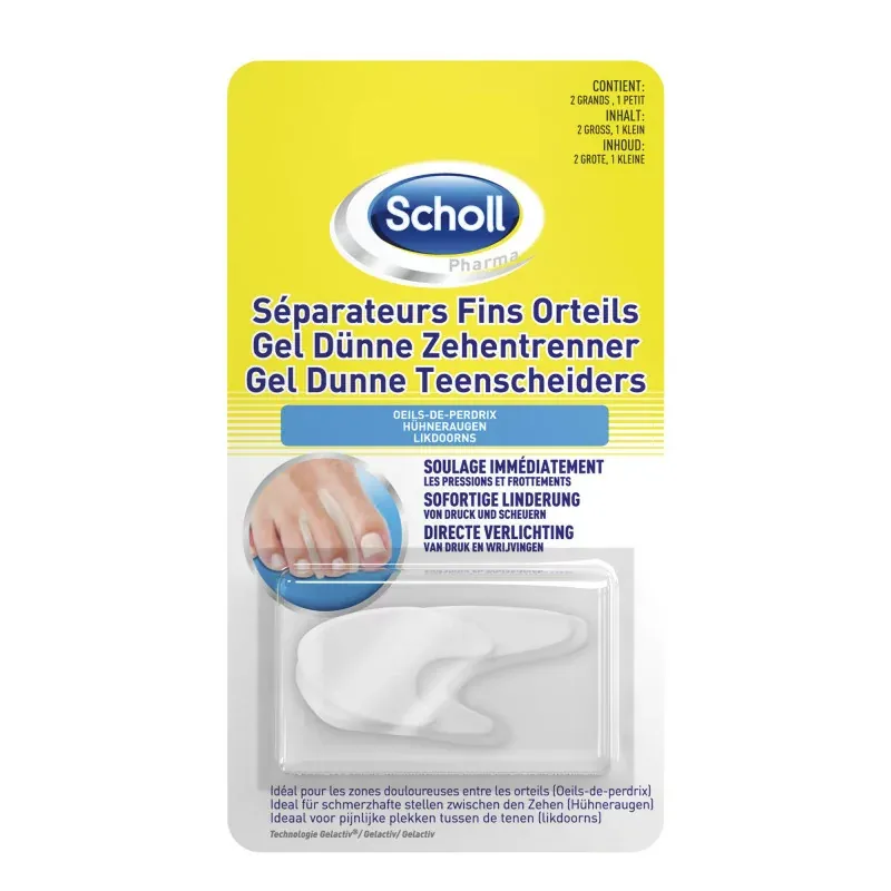 Scholl Séparateurs Fins Orteils