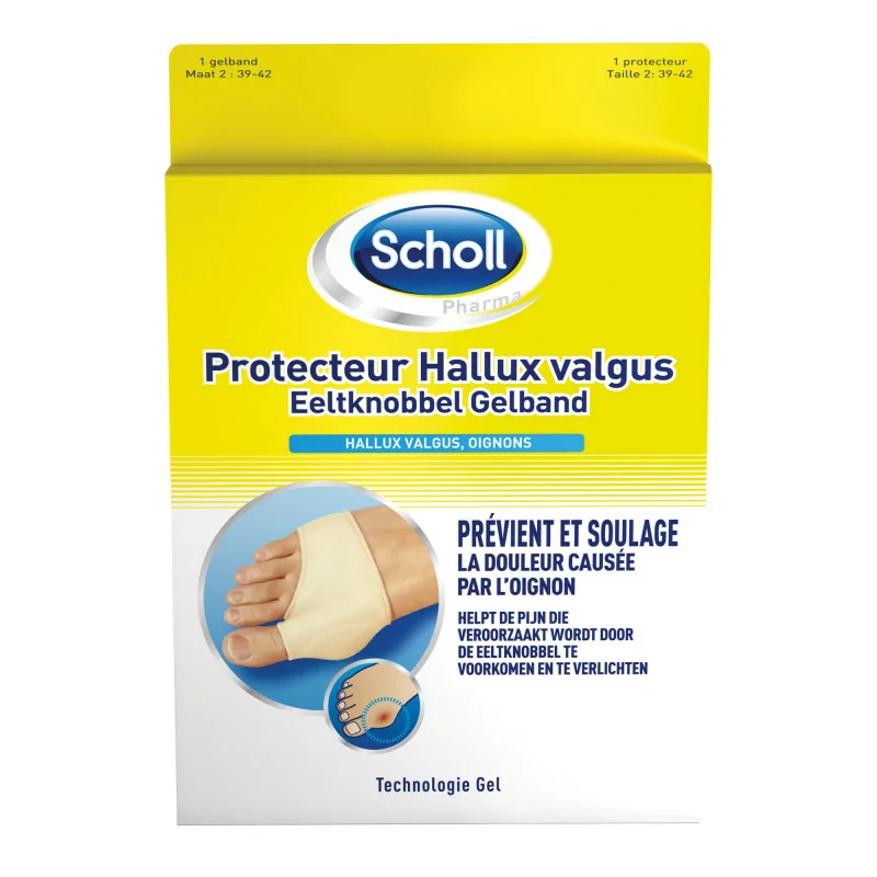 Scholl Pharma Protecteur Hallux Valgus Taille 2 - Univers Pharmacie