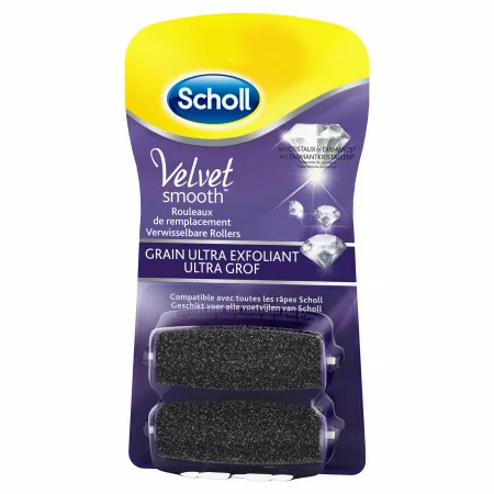 Scholl Velvet Smooth Rouleaux Grain Ultra Exfoliant X2 - Univers Pharmacie