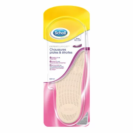 Scholl Expert Support Chaussures Plates & Étroites T35,5-40,5 - Univers Pharmacie