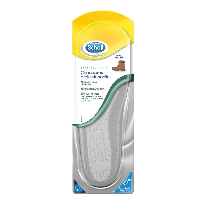 Expert Support Semelles Chaussure Professionnelle Taille 2 - Univers Pharmacie