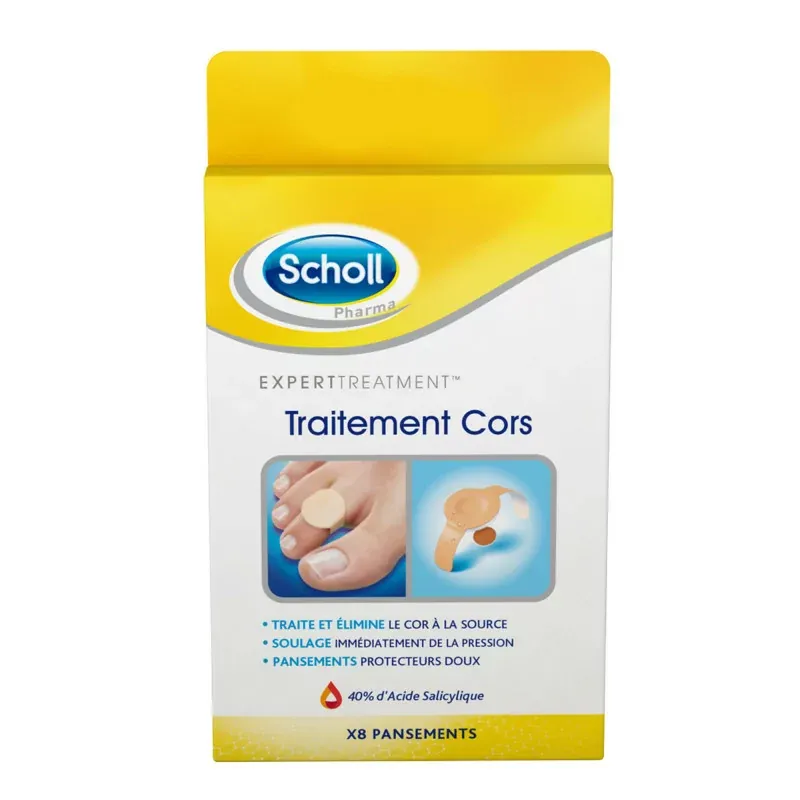 Scholl Traitement Cors 8 pansements