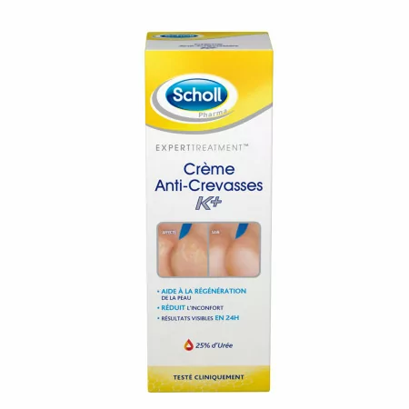 Scholl Crème Anti-Crevasse K+ 60ml