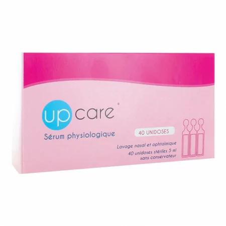 Up Care Sérum Physiologique 40X5ml - Univers Pharmacie