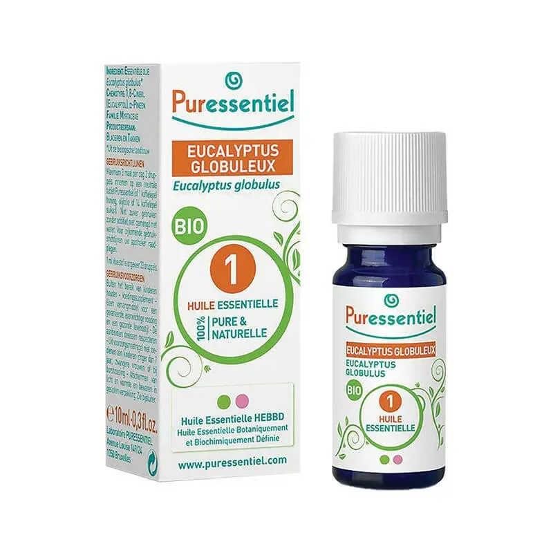 Puressentiel Huile Essentielle Eucalyptus Globuleux Bio 10ml - Univers Pharmacie