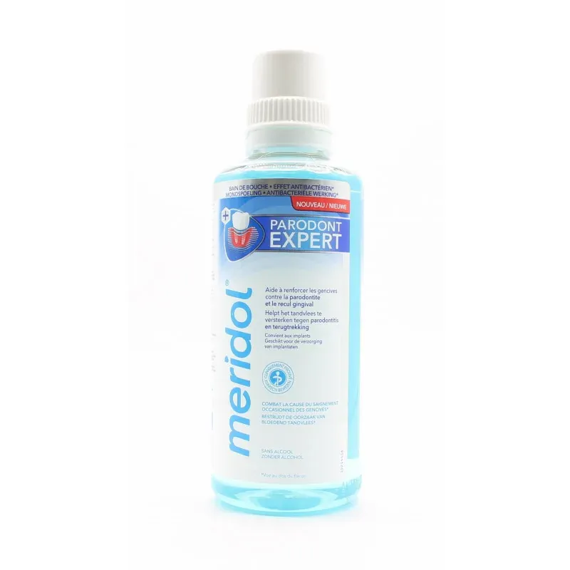 Meridol Paradont Expert Bain de Bouche 400ml - Univers Pharmacie
