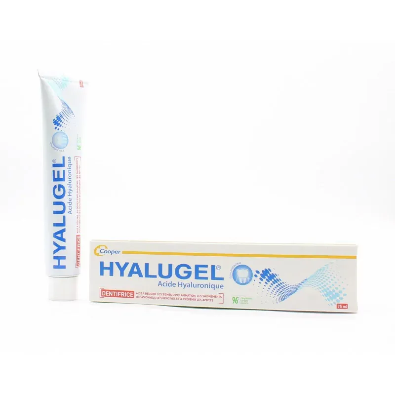 Hyalugel Dentifrice Acide Hyaluronique 75ml