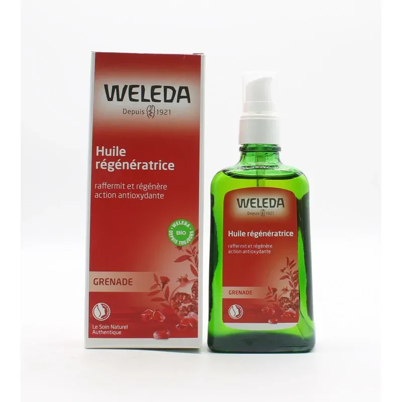 Weleda Huile Régénératrice Grenade 100ml - Univers Pharmacie Weleda Huile Régénératrice Grenade 100ml - Univers Pharmacie