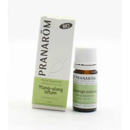 Pranarôm Huile Essentielle Ylang-Ylang Totum Bio 10ml - Univers Pharmacie