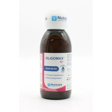 Nutergia Oligomax Fer 150ml - Univers Pharmacie