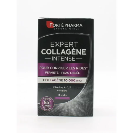 Forté Pharma Expert Collagène Intense 2X14 sticks - Univers Pharmacie