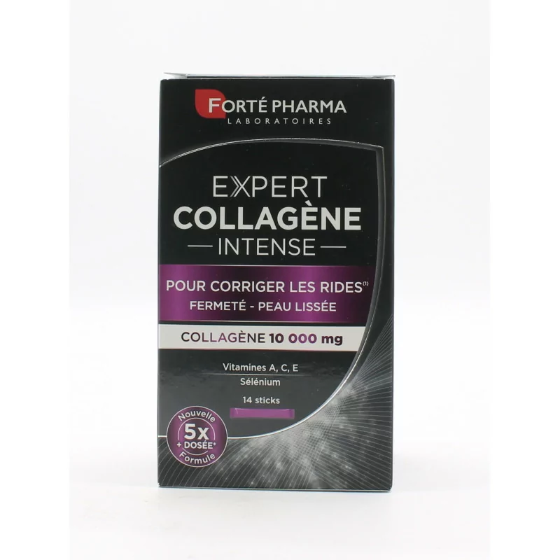 Forté Pharma Expert Collagène Intense 2X14 sticks - Univers Pharmacie
