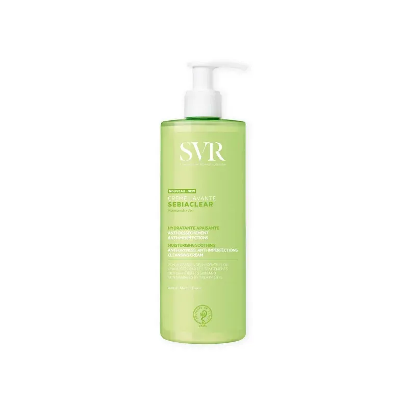 SVR Sebiaclear Crème Lavante 400ml - Univers Pharmacie