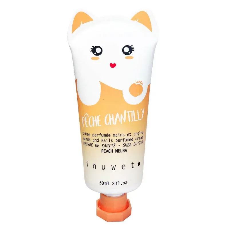 Inuwet Crème Mains et Ongles Pêche Chantilly 60ml