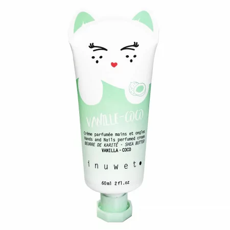 Inuwet Crème Mains et Ongles Vanille Coco 60ml - Univers Pharmacie