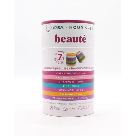 Upsa X Nourished Beauté 30 gummies