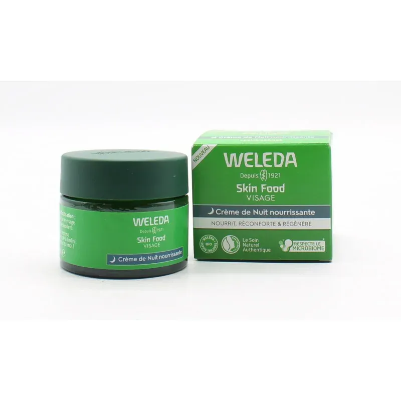 Weleda Skin Food Visage Crème de Nuit Nourrissante Bio 40ml - Univers Pharmacie