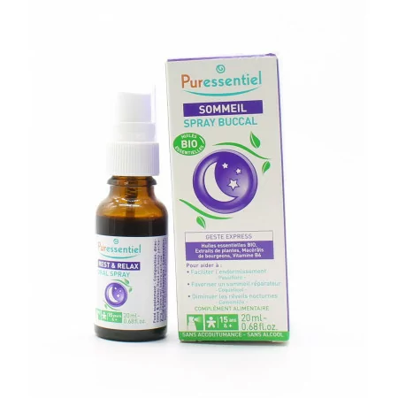 Puressentiel Sommeil Spray Buccal Bio 20ml - Univers Pharmacie