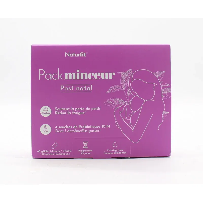 Naturfit Pack Post Natal 60 + 30 gélules - Univers Pharmacie