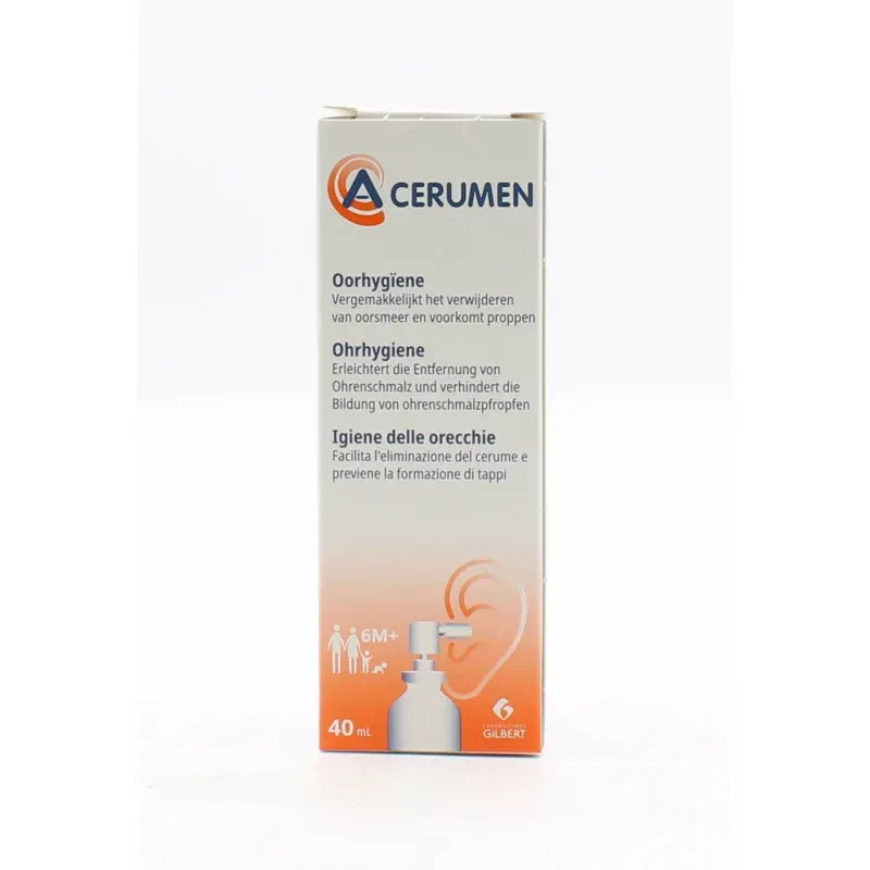 Acerumen Hygiène des oreilles Spray 40ml - Univers Pharmacie