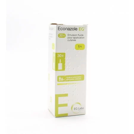 Econazole Arrow 1% EG Emulsion Fluide pour application cutanée 30 g - Univers Pharmacie