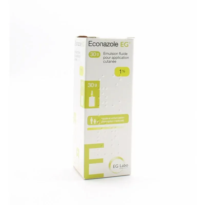 Econazole Arrow 1% EG Emulsion Fluide pour application cutanée 30 g - Univers Pharmacie Econazole Arrow 1% EG Emulsion Fluide pour application cutanée 30 g - Univers Pharmacie