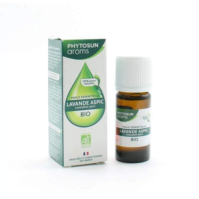 Phytosun Aroms Huile Essentielle de Lavande Aspic Bio 10ml - Univers Pharmacie
