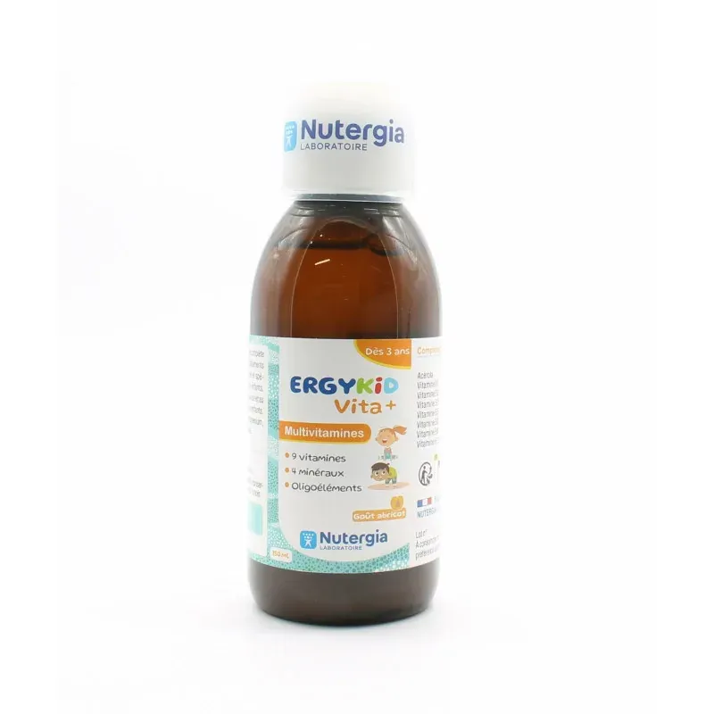Nutergia ErgyKid Vita+ Multivitamines 150ml