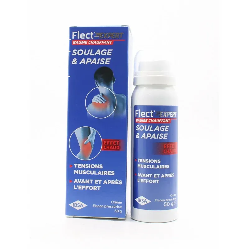 Flect'Expert Baume Chauffant 50g - Univers Pharmacie