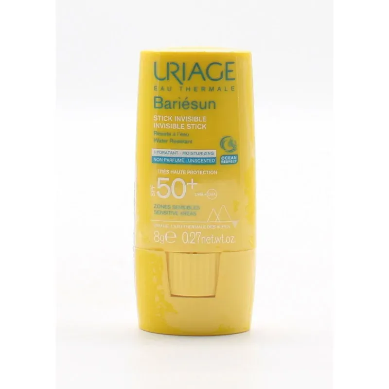 Uriage Bariésun Stick Invisible SPF50+ 8g - Univers Pharmacie