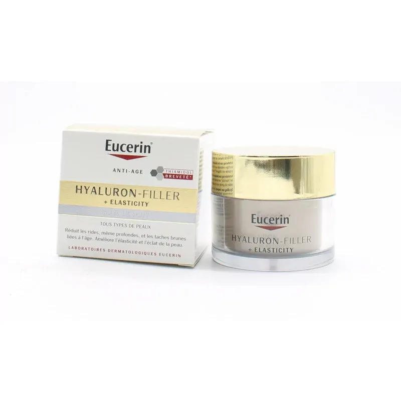 Eucerin Hyaluron-Filler + Elasticity Soin de Nuit 50ml - Univers Pharmacie