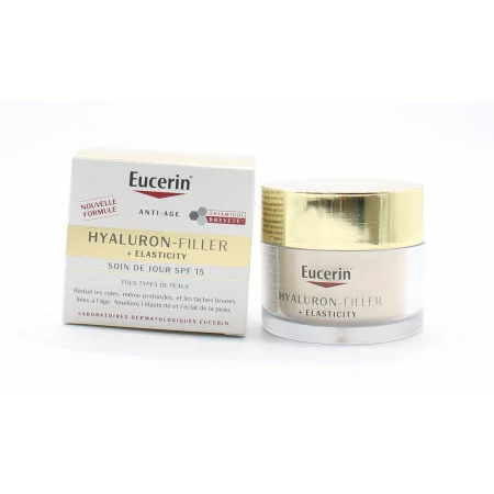 Eucerin Hyaluron-Filler + Elasticity Soin de Jour SPF15 50ml - Univers Pharmacie
