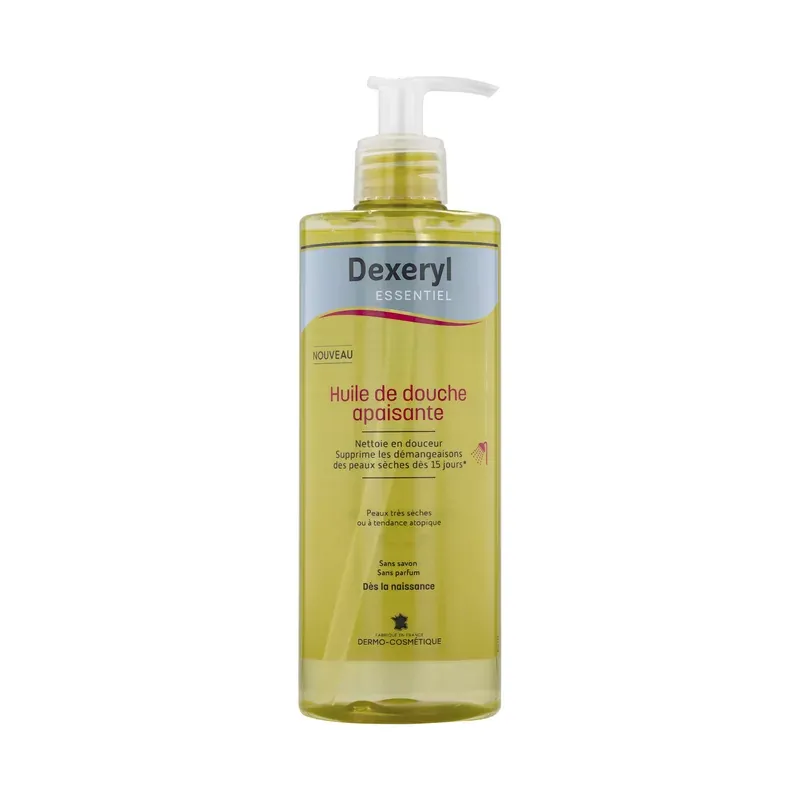 Dexeryl Essentiel Huile de Douche Apaisante 500ml - Univers Pharmacie
