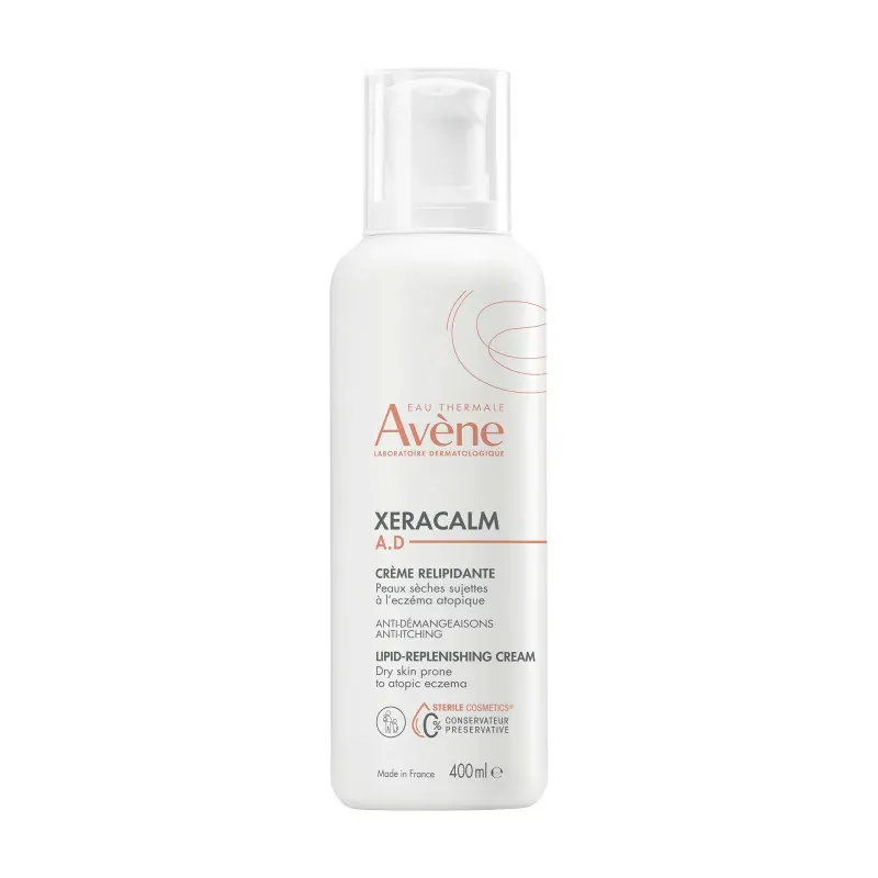 Avène XeraCalm A.D Crème relipidante 400ml - Univers Pharmacie