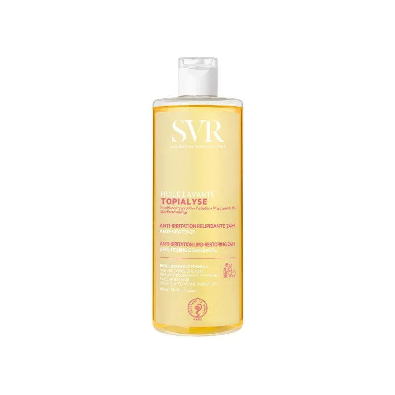 SVR Topialyse Huile Lavante Micellaire 400ml - Univers Pharmacie