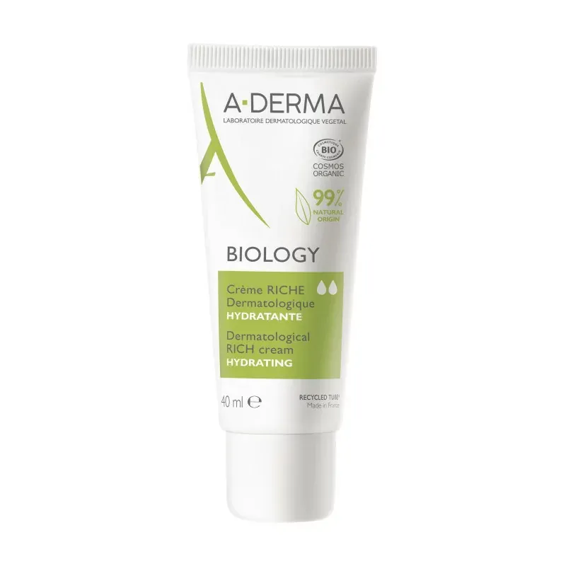 A-Derma Biology Crème Riche Hydratante 40ml - Univers Pharmacie A-Derma Biology Crème Riche Hydratante 40ml - Univers Pharmacie