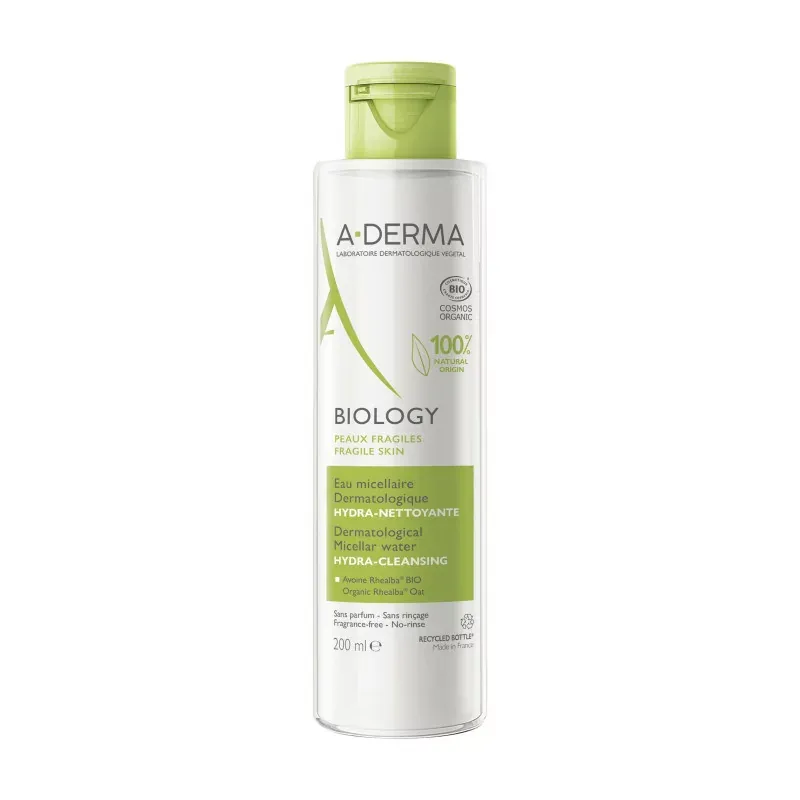 A-Derma Biology Eau Micellaire Hydra-nettoyante 200ml - Univers Pharmacie