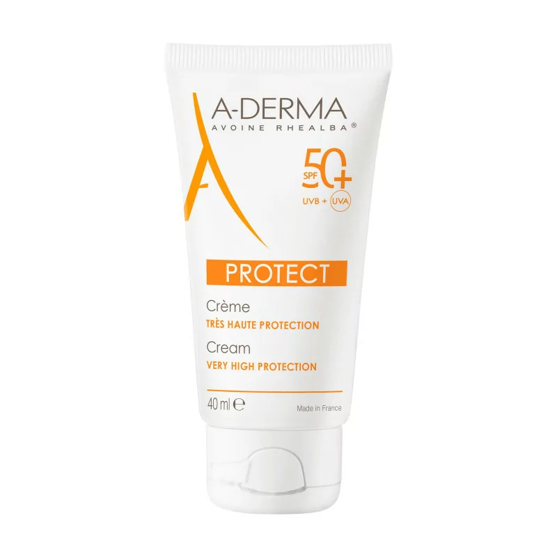 A-Derma Protect Crème Très Haute Protection SPF50+ 40ml - Univers Pharmacie