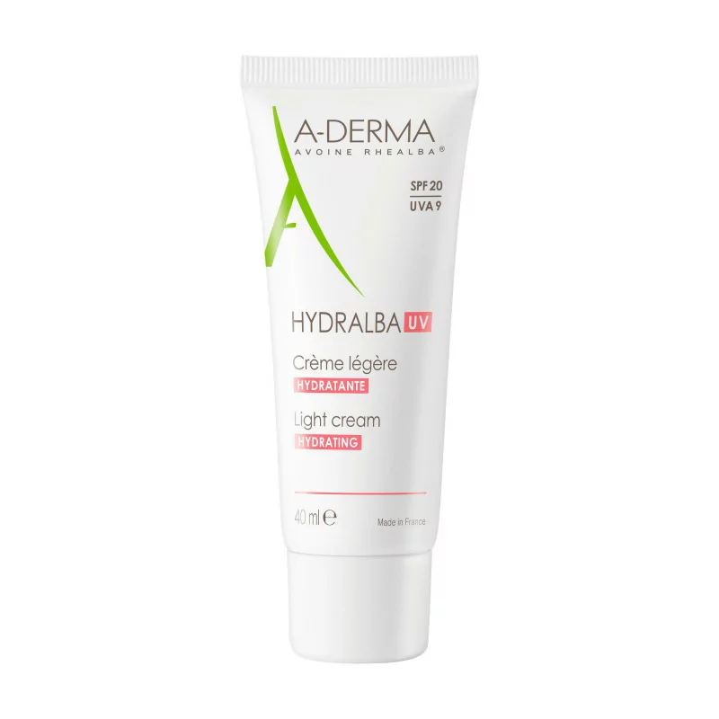 A-Derma Crème Hydratante Légère Hydralba UV 40ml