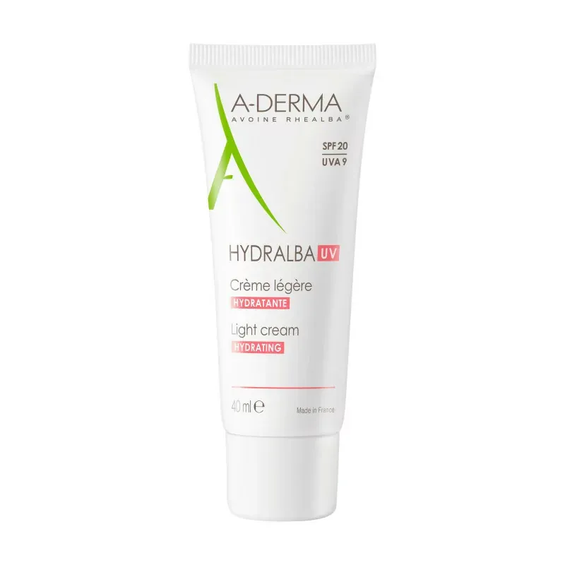 A-Derma Crème Hydratante Légère Hydralba UV 40ml