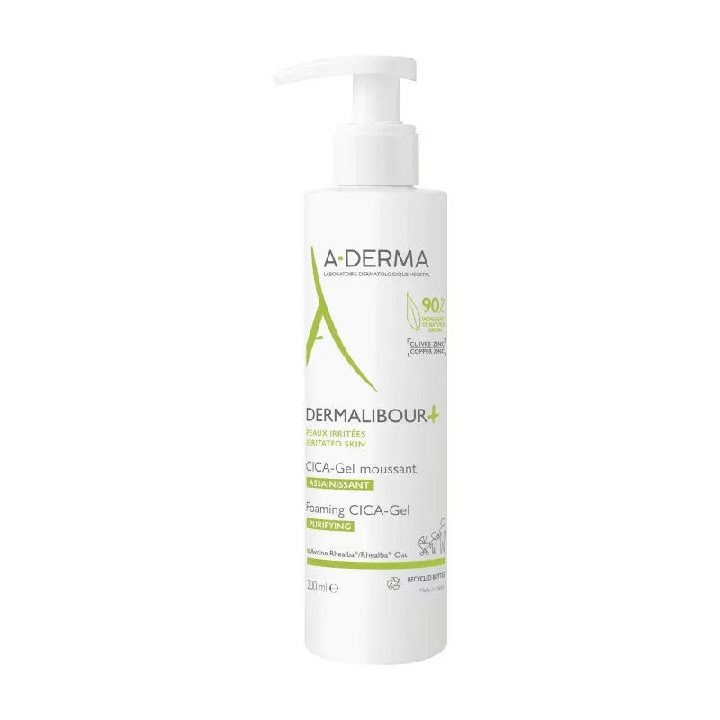 A-Derma Dermalibour+ CICA-Gel Moussant 200ml - Univers Pharmacie