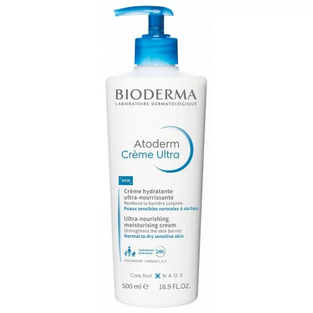 Bioderma Atoderm Crème Ultra Hydratante Ultra-nourrissante 500ml - Univers Pharmacie