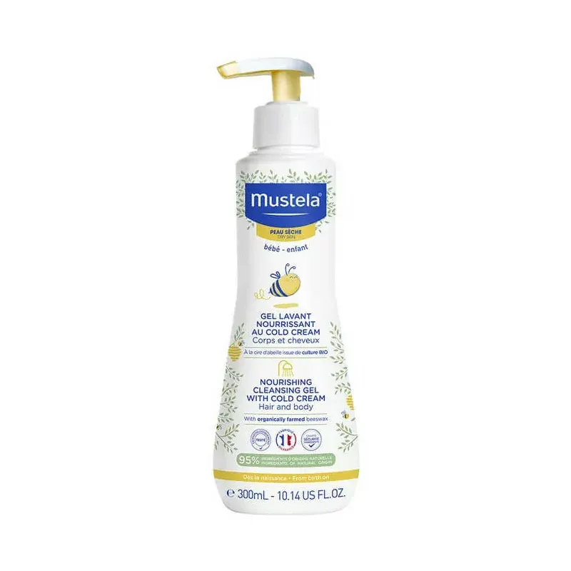 Mustela Gel Lavant Nourrissant au Cold Cream 300ml - Univers Pharmacie